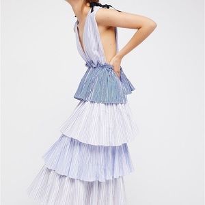 Ruffled Tiered Maxi Dress